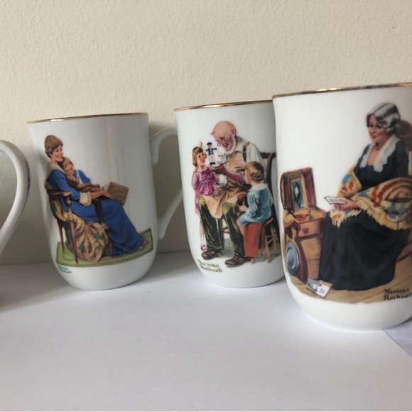 1982 The Norman Rockwell Museum Set of 5 - Picture 4 of 10